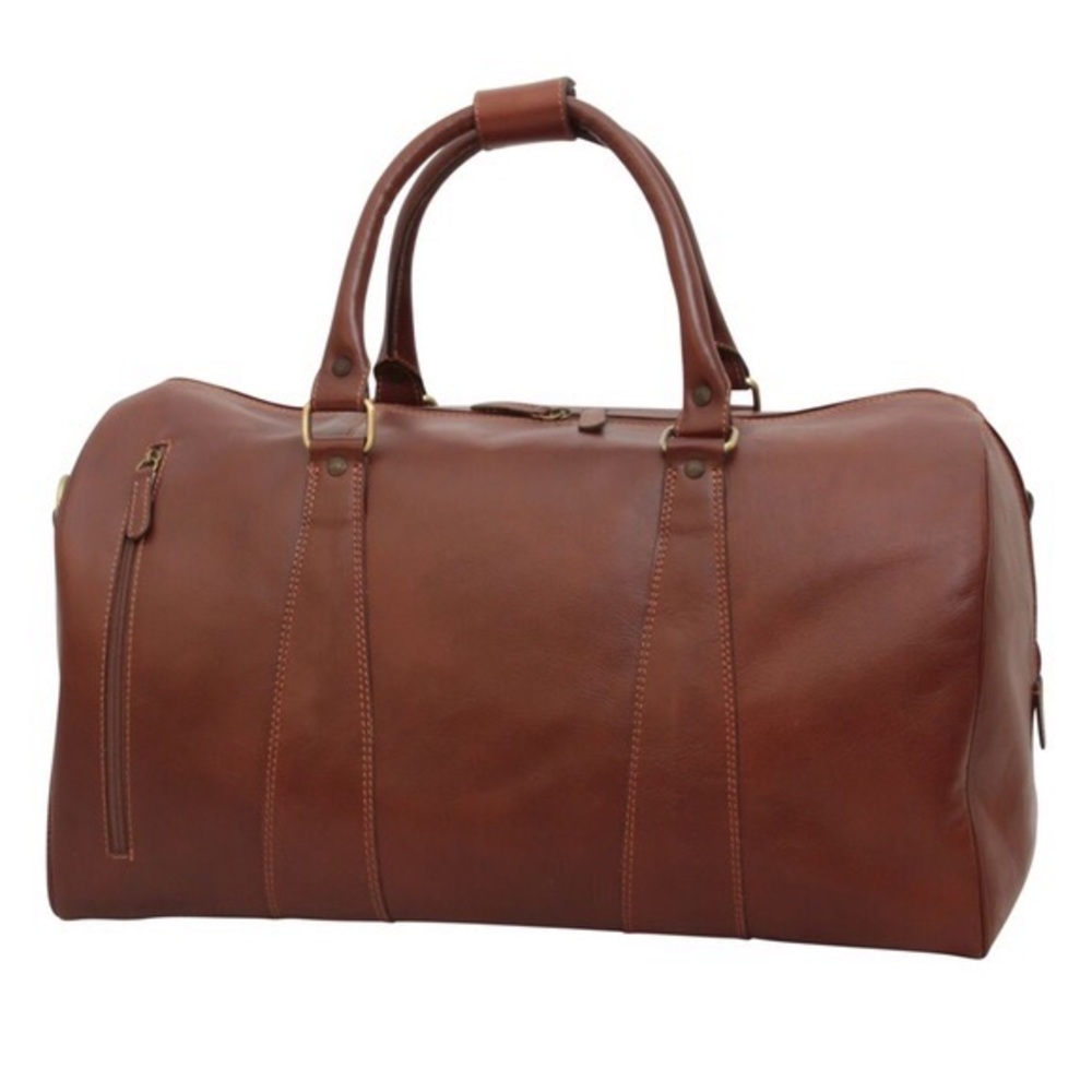 Old Angler Firenze Leather Duffel Bag